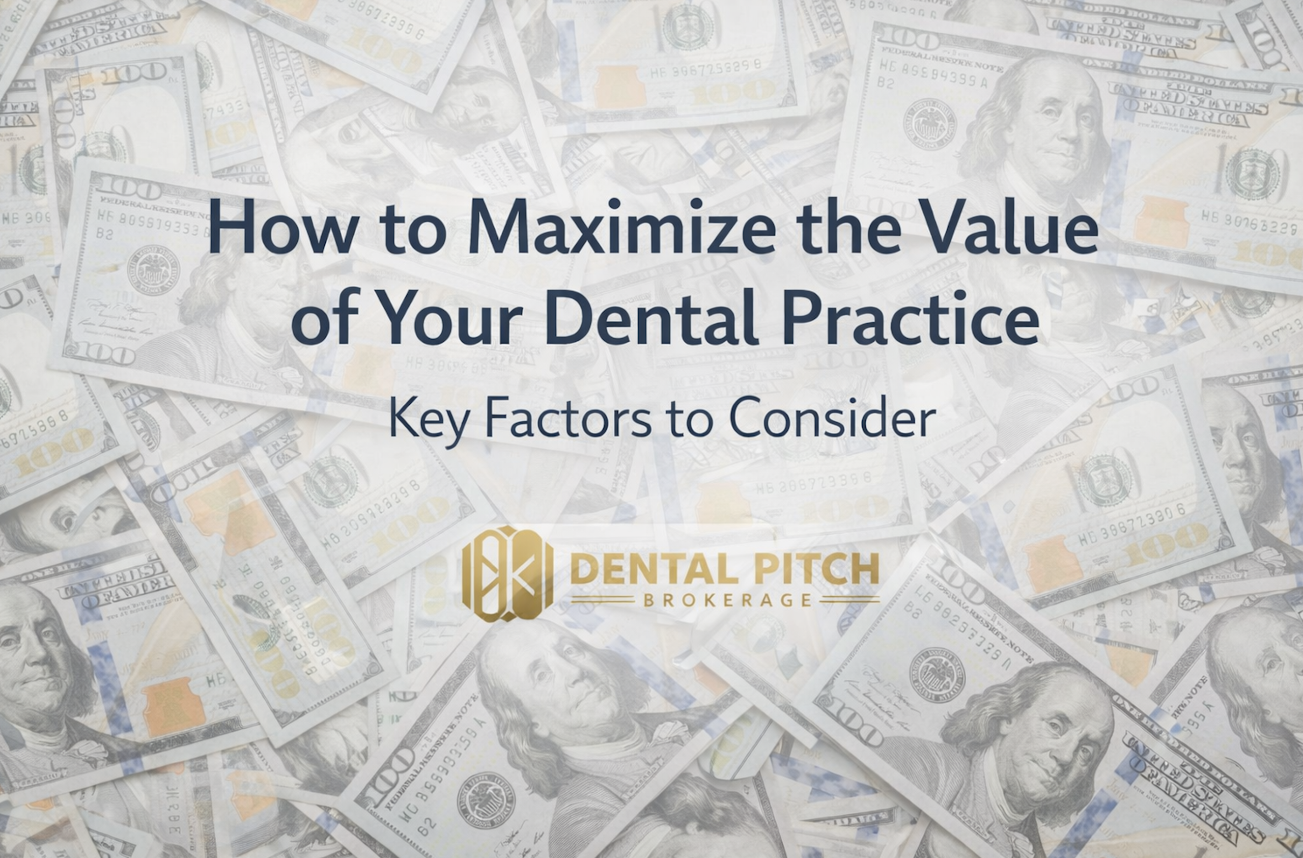 Dentist reviewing how to maximize the value of your dental practice before selling
