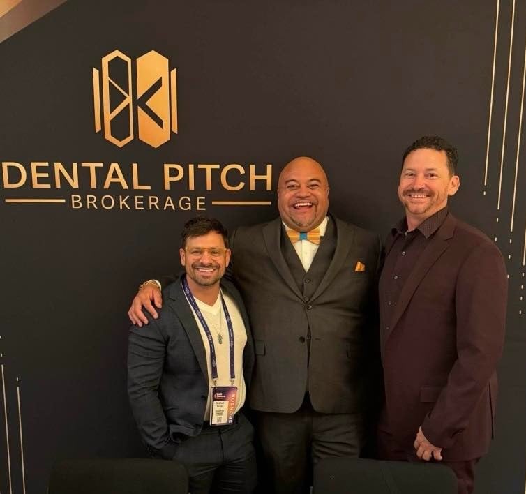 Dental Pitch Brokerage team at industry event