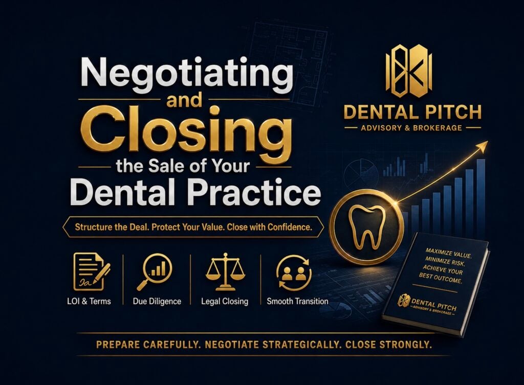 Negotiating and Closing the Sale of Your Dental Practice Dental Pitch